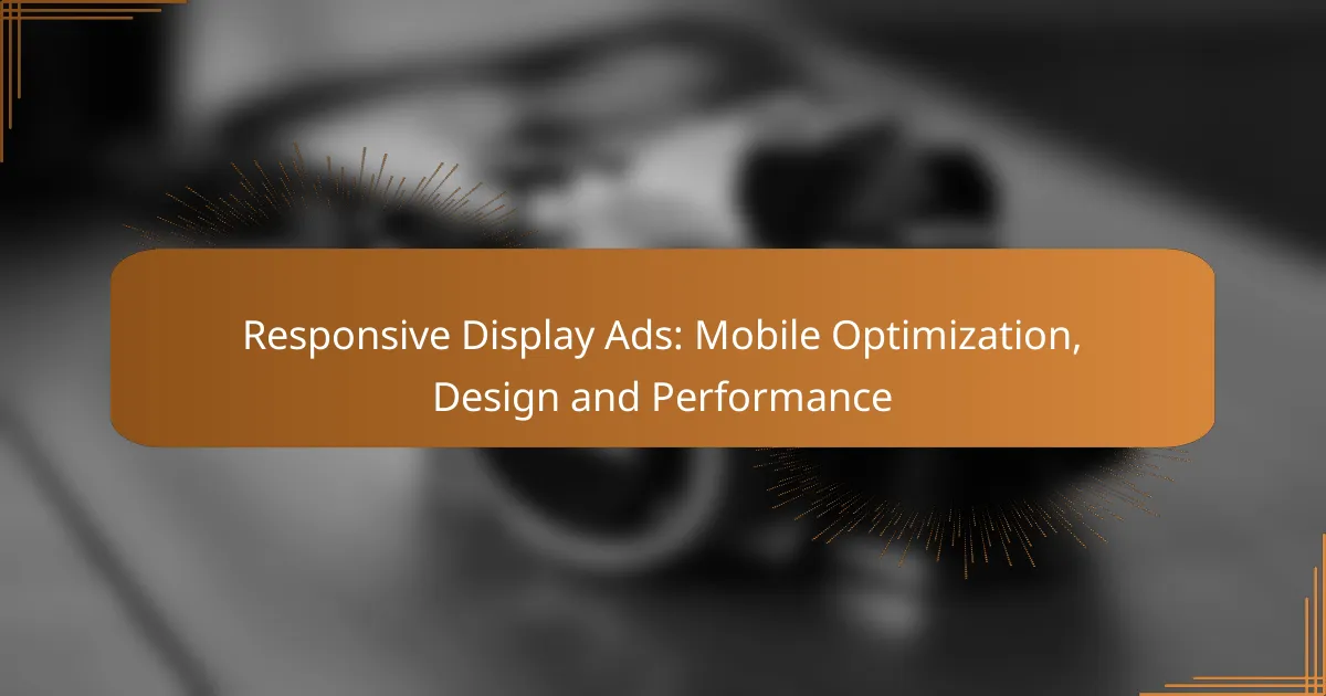 Responsive Display Ads: Mobile Optimization, Design and Performance
